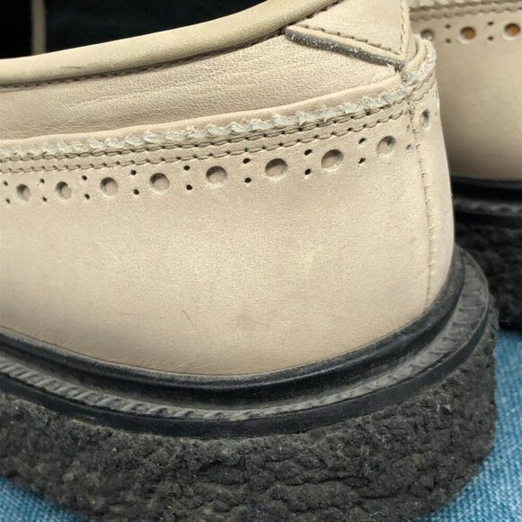 Adieu Paris Beige Black Brogue Casual Dress Shoes Size 10-10.5 - Picture 8 of 16